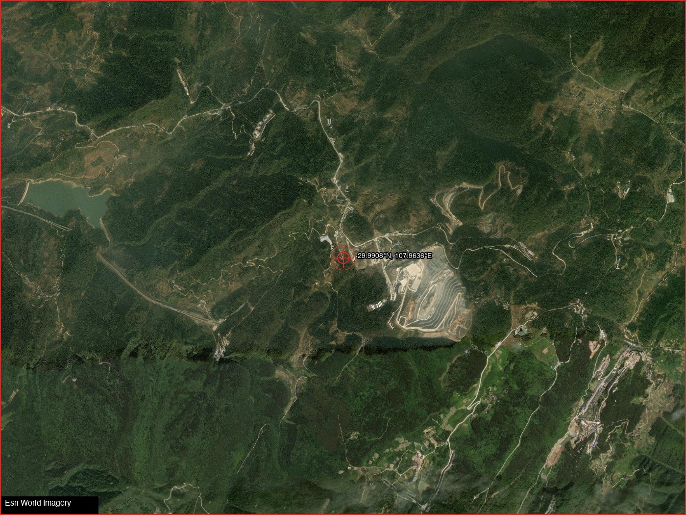 Esri世界影像卫星图